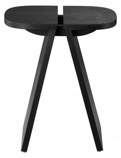 Crni stolac od punog hrasta Avio – Blomus