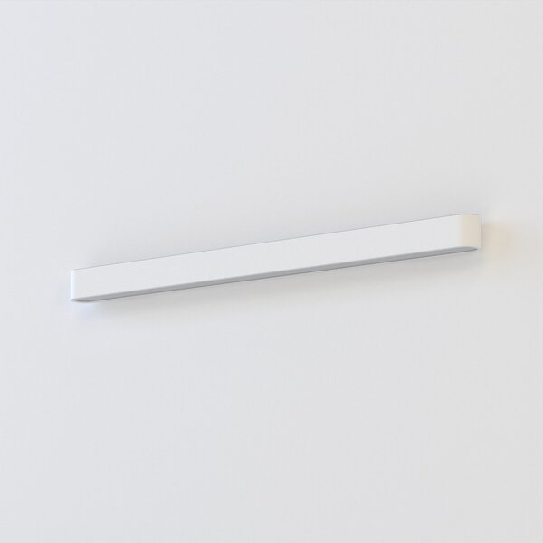 Nowodvorski Lighting Zidna svjetiljka Soft, širina 90 cm, bijela, aluminij, G13, Bijela, Dnevni boravak/blagovaonica, Metal, Zidna utičnica iznad/dolje