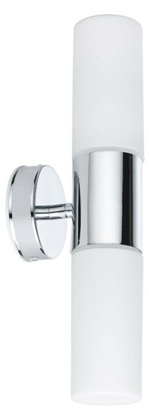 Paulmann Lenia zidna svjetiljka IP44 krom/opal 2 žarulje, prigušiva, Metalik, kupaonica, Metal