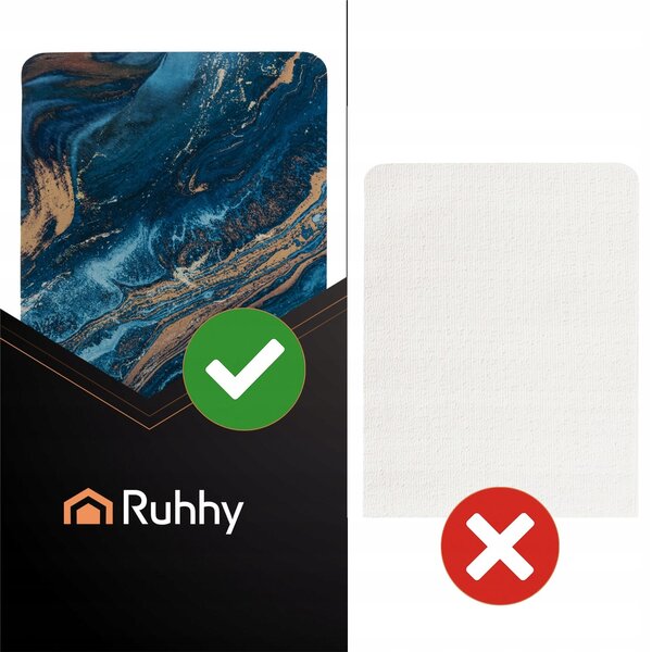 Kupaonica brzo suho pranje tepiha 80x50cm xxl plava