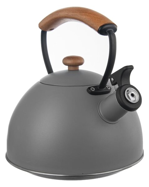 Sivi inox čajnik 3 l Wooden - Orion