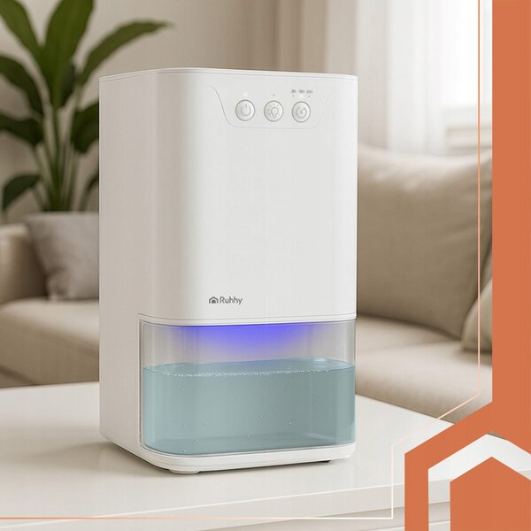 LED RGB 36W odvlaživač i apsorber vlage 1400 ml bijeli