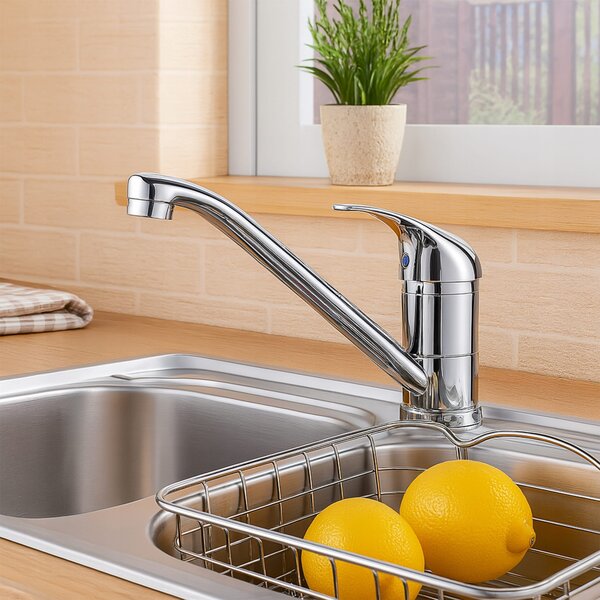 Chrome kuhinja rotacijsko miješanje jedinstvene okovice