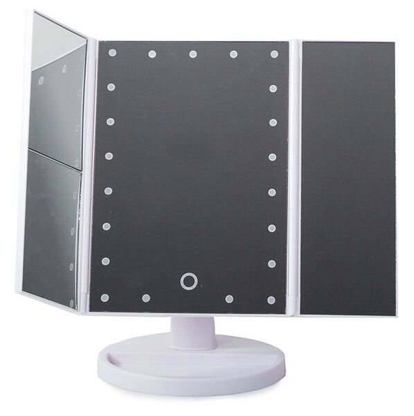 Povećalo kozmetičko ogledalo s 22 LED USB rasvjete