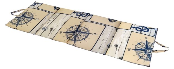 Plavajoći ležaljka MARINE 137x49 cm, bež