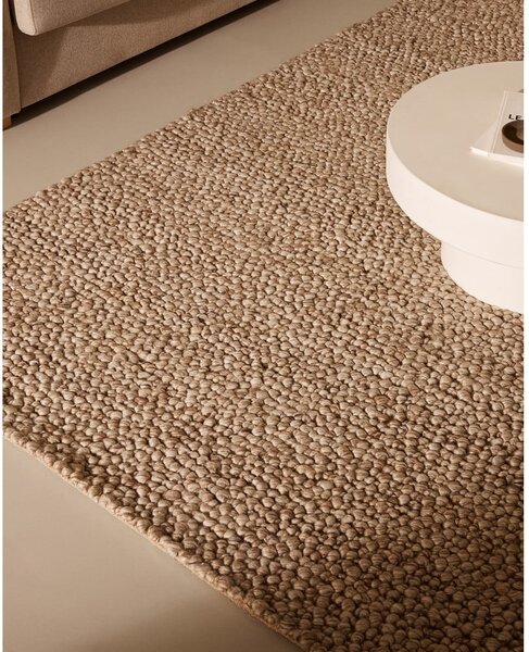 Bež vunen tepih 200x300 cm Lubrin – Kave Home