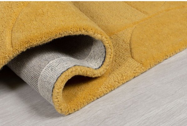 Oker žuta vunena staza 60x230 cm Gigi - Flair Rugs