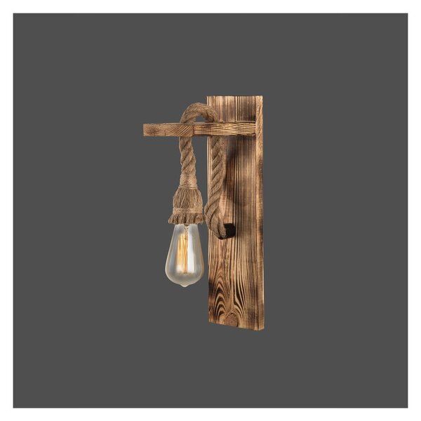 Zidna lampa u prirodnoj boji Woody - Squid Lighting