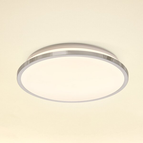 LEDVANCE Stropna LED svjetiljka za kupaonicu krom, Metalik, kupaonica, Metal