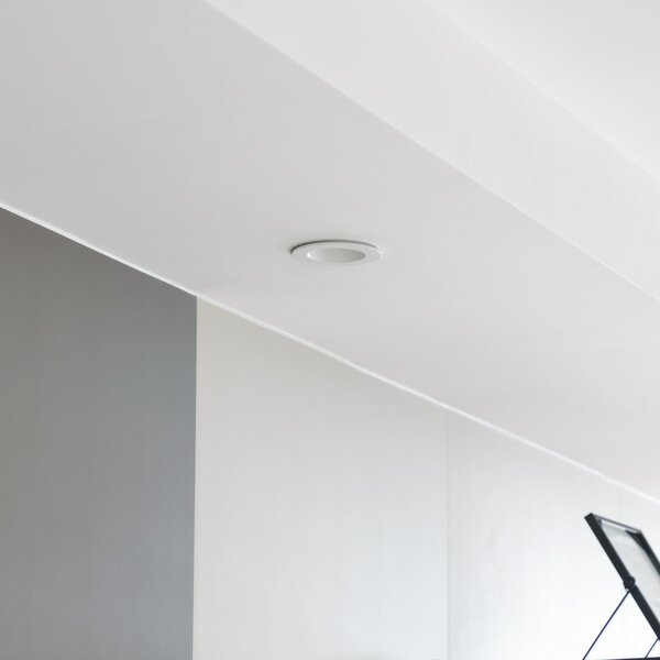 Arcchio LED downlight Aryx, bijela, 2.700K, prigušiva, Bijela, Dnevni boravak/blagovaonica, Metal