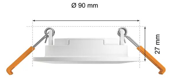PHILIPS HUE UGRADBENA SVJETILJKA 3INCH L-BIJELA MULTI 8720169264731