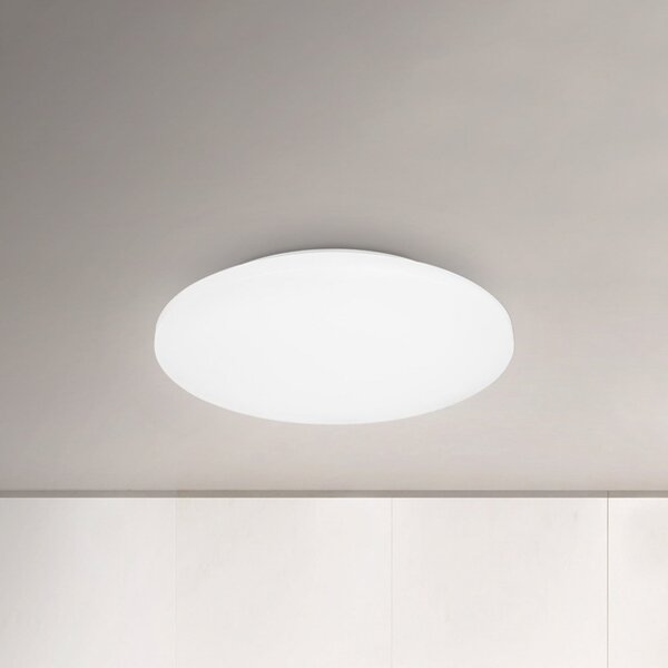 Briloner LED stropno svjetlo Kućište za kupaonicu IP44 3,000K Ø 40cm, Bijela, kupaonica, Plastika