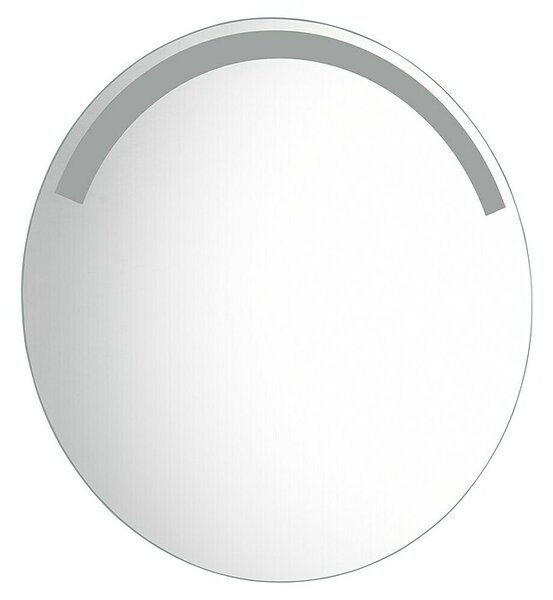 Ogledalo sa rasvjetom (Promjer: 60 cm, Rasvjetno sredstvo)