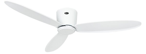 CasaFan Pametni stropni ventilator ECO PLANO II, Ø 132 cm, bijeli, DC, Bijela, Dnevni boravak/blagovaonica, Plastika
