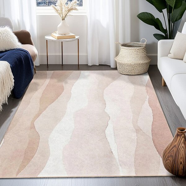 Krem periv tepih 120x180 cm Komodo Beach – Mila Home
