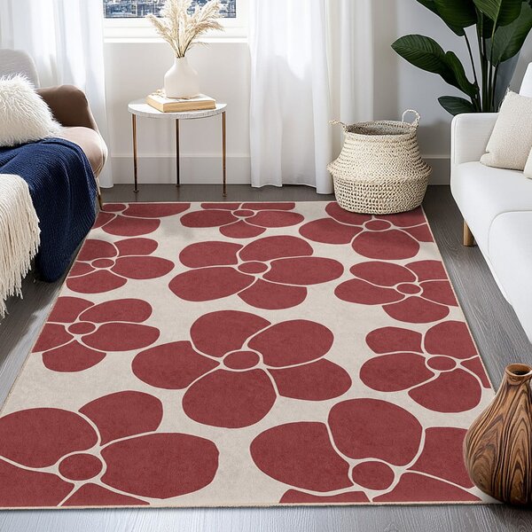 Crvena periva staza 60x230 cm Red Meadow – Mila Home