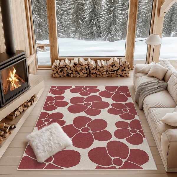 Crvena periva staza 60x230 cm Red Meadow – Mila Home