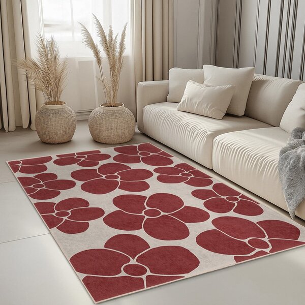 Crvena periva staza 60x230 cm Red Meadow – Mila Home
