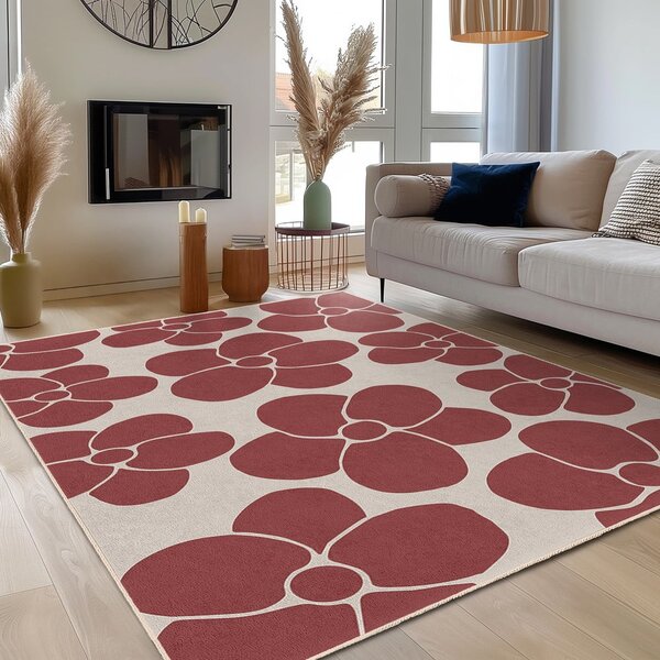 Crvena periva staza 60x230 cm Red Meadow – Mila Home