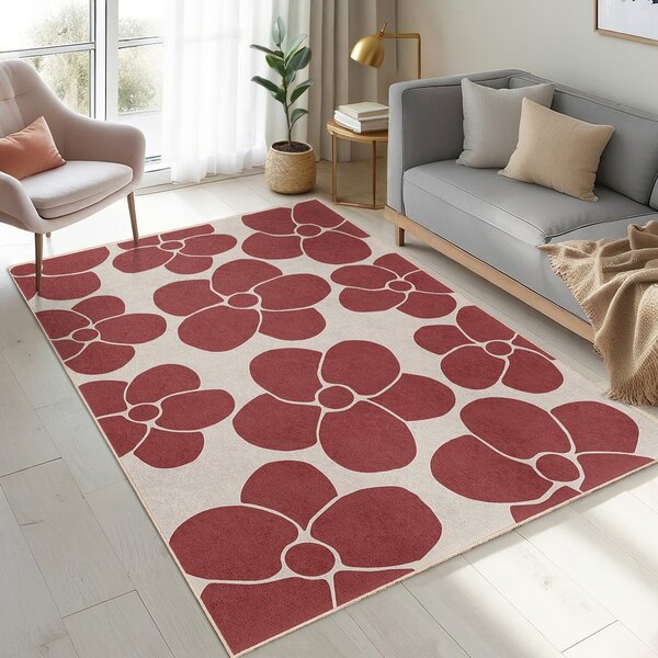 Crvena periva staza 60x230 cm Red Meadow – Mila Home