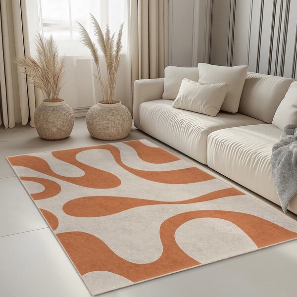 Narančasta periva staza 60x230 cm Caramel Latte – Mila Home