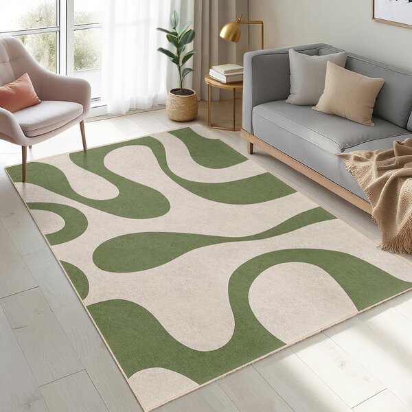 Zelena periva staza 80x200 cm Matcha Latte – Mila Home