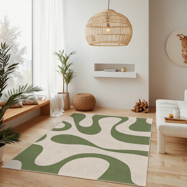 Zelena periva staza 80x200 cm Matcha Latte – Mila Home