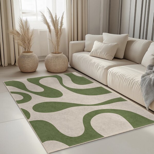Zelena periva staza 80x200 cm Matcha Latte – Mila Home
