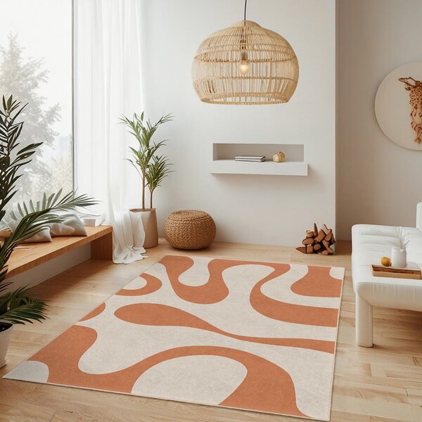 Narančasta periva staza 60x230 cm Caramel Latte – Mila Home