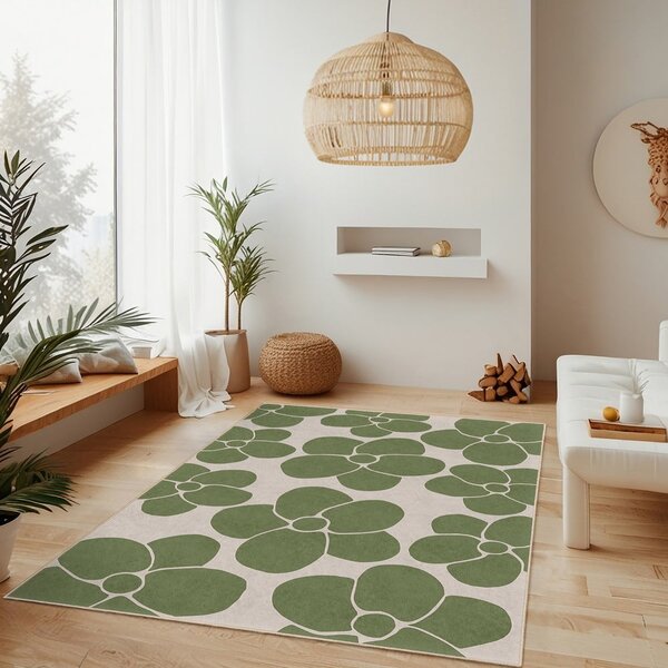 Zeleni periv tepih 60x100 cm Green Meadow – Mila Home