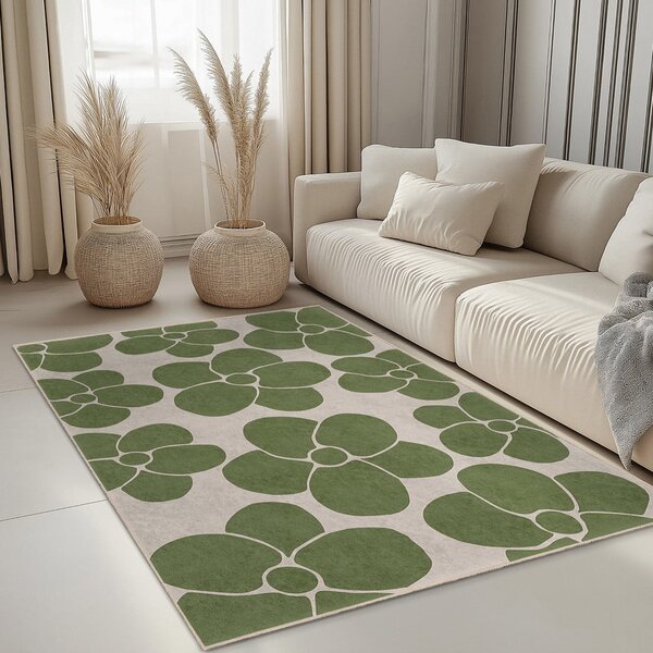 Zeleni periv tepih 60x100 cm Green Meadow – Mila Home