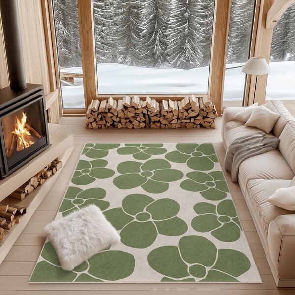 Zeleni periv tepih 60x100 cm Green Meadow – Mila Home