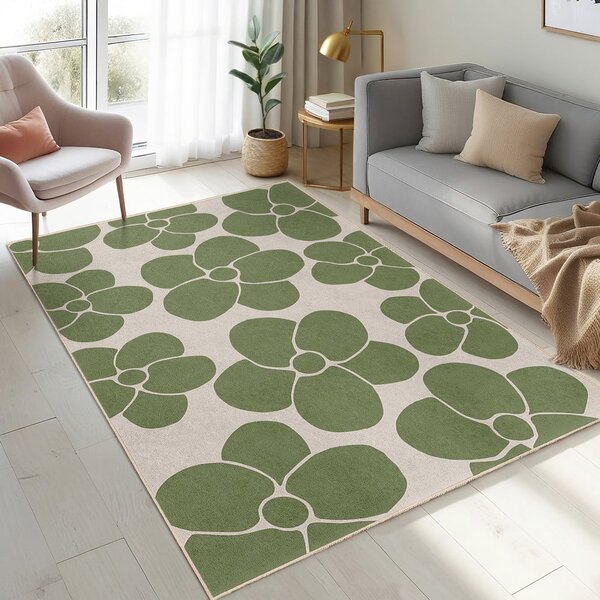 Zeleni periv tepih 60x100 cm Green Meadow – Mila Home