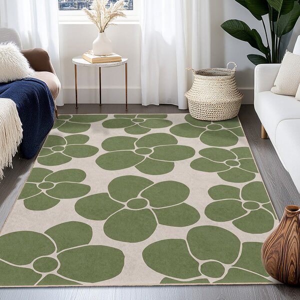 Zeleni periv tepih 60x100 cm Green Meadow – Mila Home