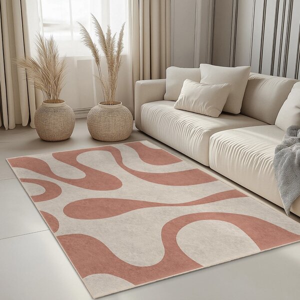 Ružičasta periva staza 60x230 cm Strawberry Latte – Mila Home