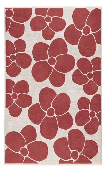 Crveni periv tepih 60x100 cm Red Meadow – Mila Home