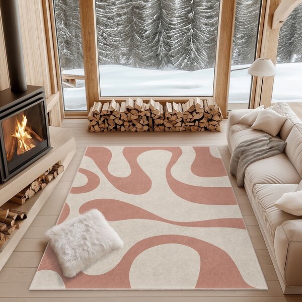 Ružičasta periva staza 60x230 cm Strawberry Latte – Mila Home