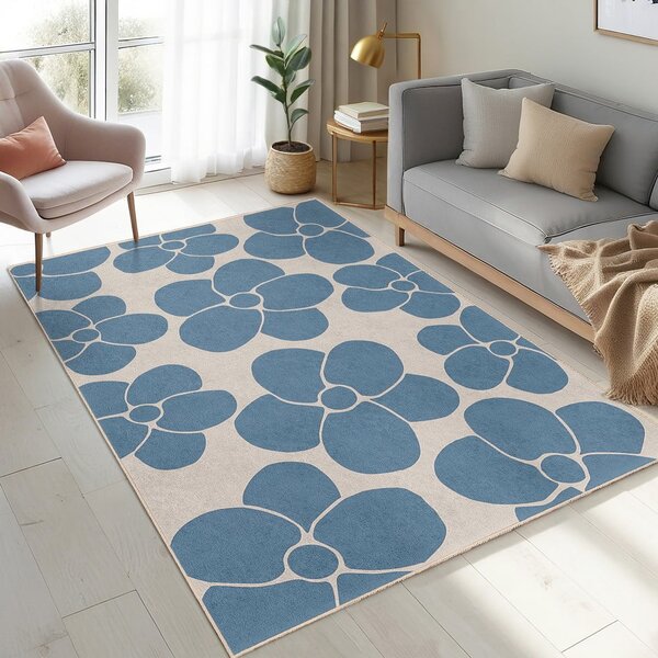 Plava periva staza 60x230 cm Blue Meadow – Mila Home