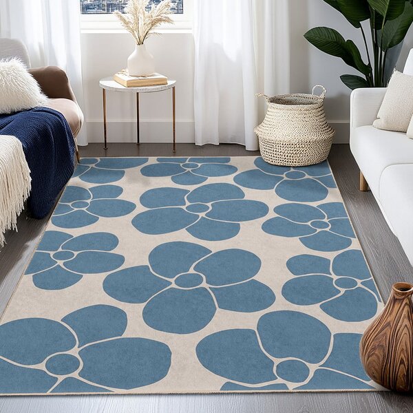 Plava periva staza 60x230 cm Blue Meadow – Mila Home