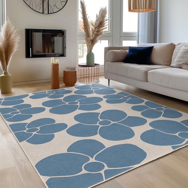 Plava periva staza 60x230 cm Blue Meadow – Mila Home