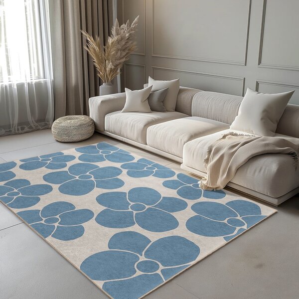 Plava periva staza 60x230 cm Blue Meadow – Mila Home