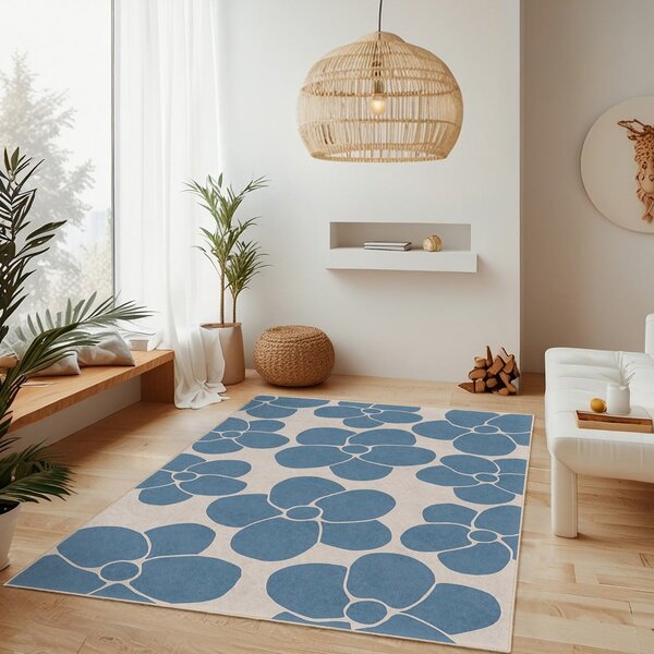 Plava periva staza 60x230 cm Blue Meadow – Mila Home