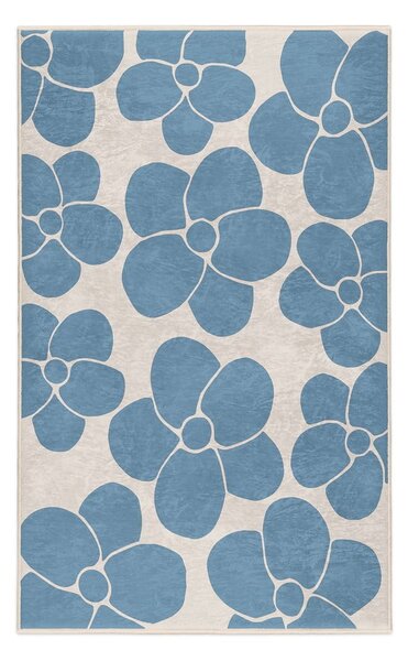 Plavi periv tepih 60x100 cm Blue Meadow – Mila Home