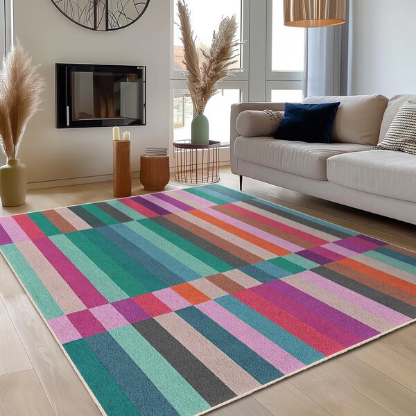 Tirkizna periva staza 60x230 cm Acid Rain – Mila Home
