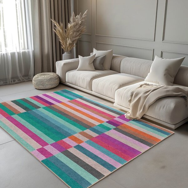 Tirkizna periva staza 60x230 cm Acid Rain – Mila Home