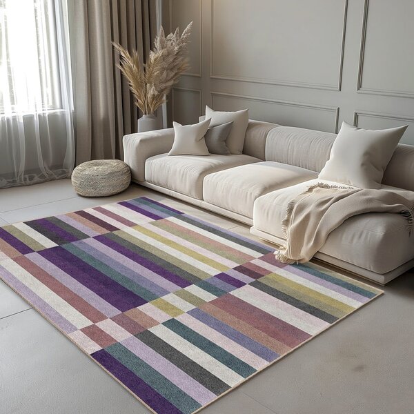 Ljubičasta periva staza 60x230 cm Purple Rain – Mila Home
