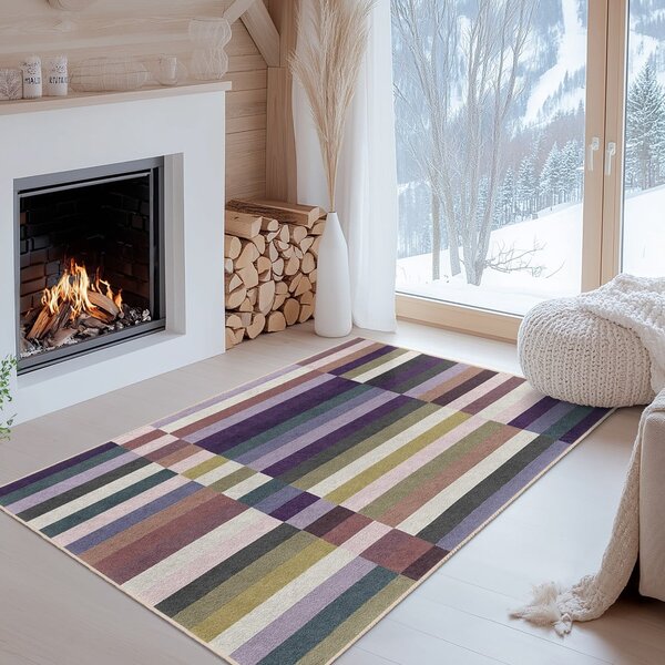 Ljubičasta periva staza 60x230 cm Purple Rain – Mila Home