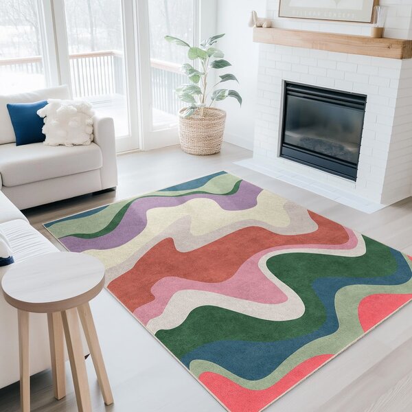 Periv tepih 120x180 cm Squiggly Breeze – Mila Home