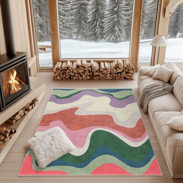 Periv tepih 120x180 cm Squiggly Breeze – Mila Home