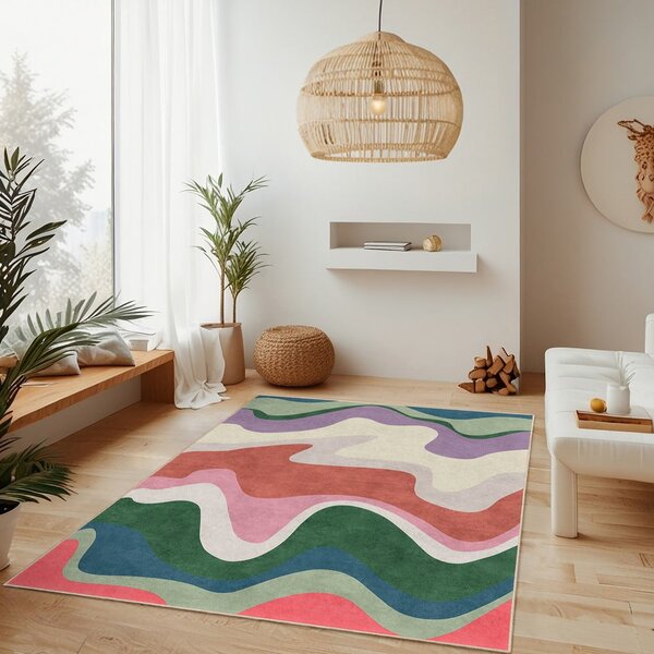 Periv tepih 120x180 cm Squiggly Breeze – Mila Home